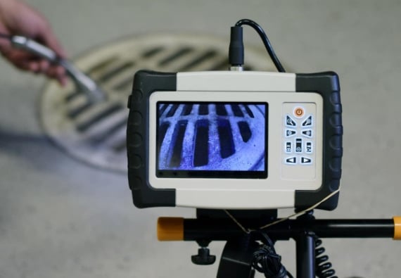 inspection par caméra des canalisations